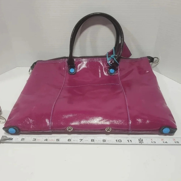 Urban Junket  Pink Coated Messenger Bag/Tote. - Picture 7 of 8